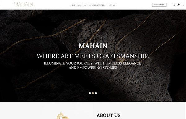 MAHAIN - WEB DESIGN